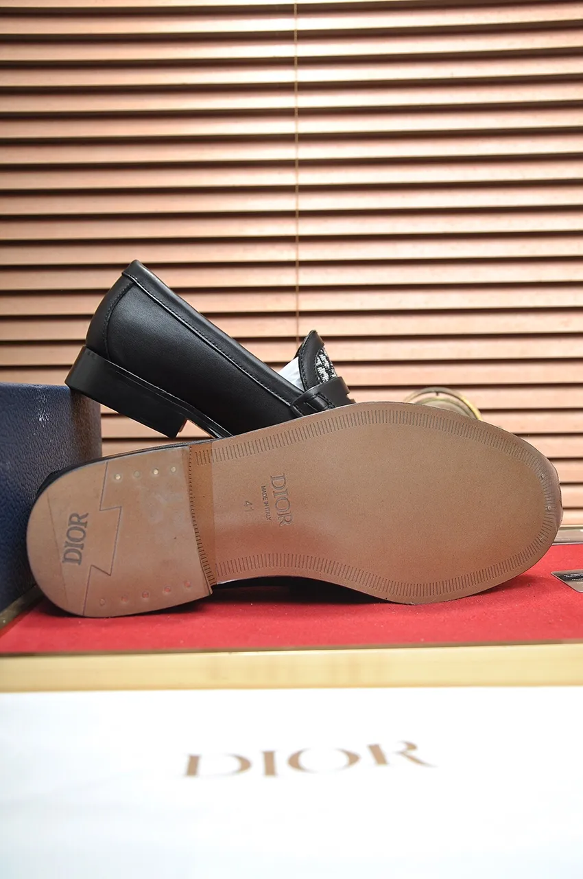 Men's shoes 💰560💶[Dior] (water-dyed cowhide lining) Dior original 1:1 high-quality factory, imported original materials, imported raw cowhide, water-dyed cowhide lining, original TPU outsole, code number: 38-44